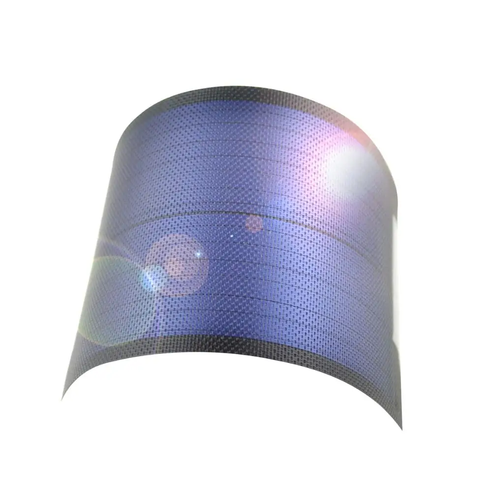 flexible amorphous thin film solar panel rechargeable battery for moble flex thin solar power system battery for home loT