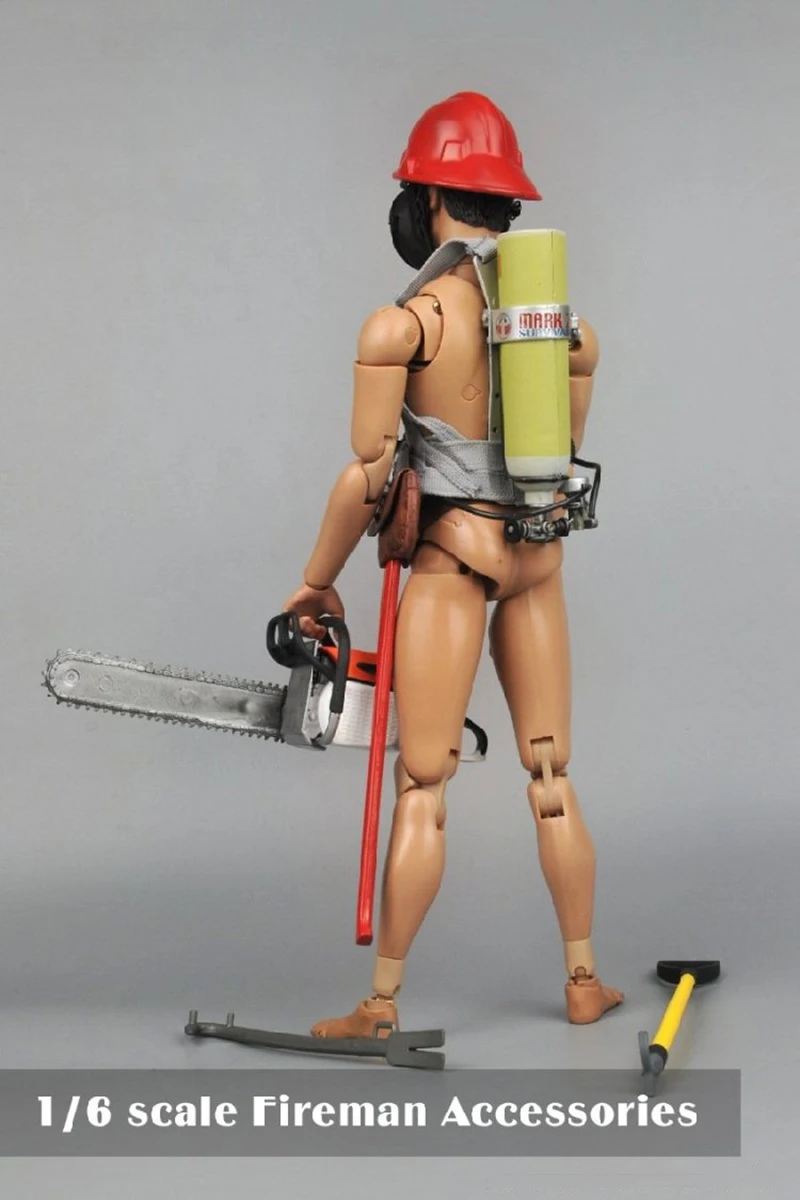 1/6 Scale Fireman accessories Equipment Phone model toy for 12\