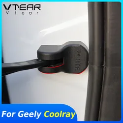 Vtear For Geely Coolray SX11 BelGee X50 car door stopper trim cover interior lock frame protection Mouldings styling accessories