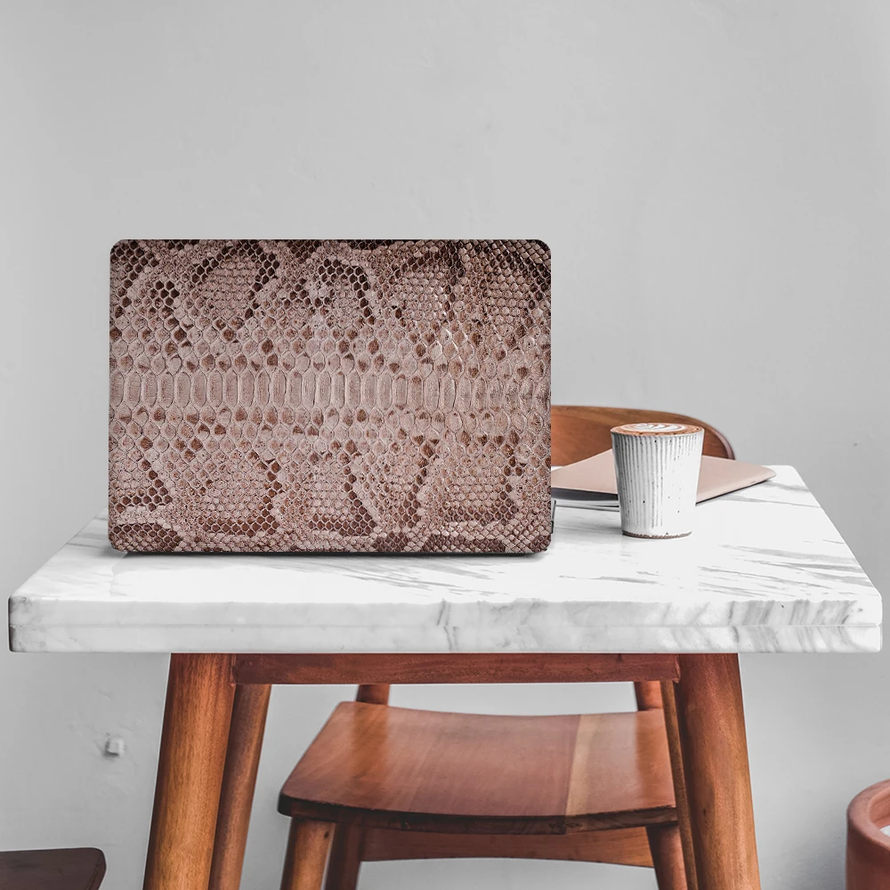Imagem -05 - Crocodilo Laptop Case para Macbook Air Pro 13 14 13.6 15 16 m1 m2 Touch Bar Tampa Dura de Plástico para Macbook Pro 13 Laptop Sleeve