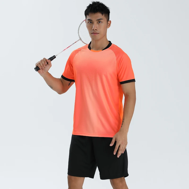 

Men Training Suits Quick Dry Outdoor Sports Jersey Breathable Tennis Soccer Team Uniforms Casual Male Jogger Running Sets