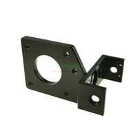 1pcs CR-10 CR-10S series All metal Y-axis motor fixed bracket/brace black for 2040 profile Creality 3D printer parts