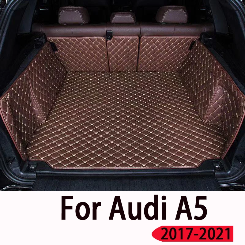 

Car trunk mat for Audi A5 sedan two doors 2017 2018 2019 2020 2021 Cargo Liner Carpet Interior Parts Accessories Cover