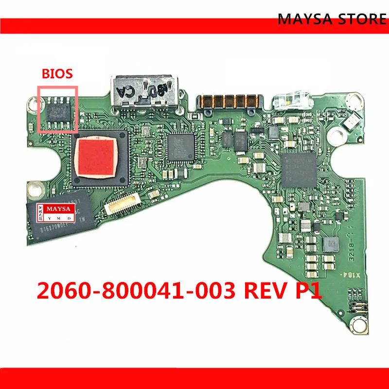 HDD PCB tablica logiczna obwód drukowany 2060-800041-003 REV P1 dla WD dysk twardy dane naprawcze odzyskiwanie z interfejsem USB 3.0