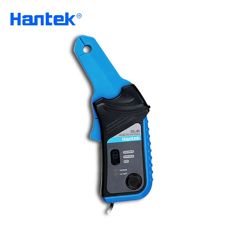 Hantek Oscilloscopes CC65 CC650 CC800 AC/DC Current Clamp Meter 20KHz 400Hz Bandwidth 1mV/10mA 65A/650A with BNC Plug