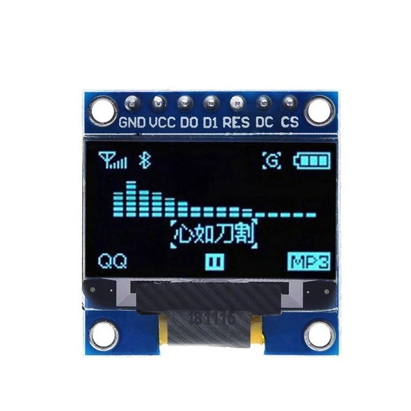 0.96 Inch Oled Iic Seriële Witte Oled Display Module 128X64 I2C SSD1306 12864 Lcd-scherm Board Gnd Vdd Sck Sda voor Arduino