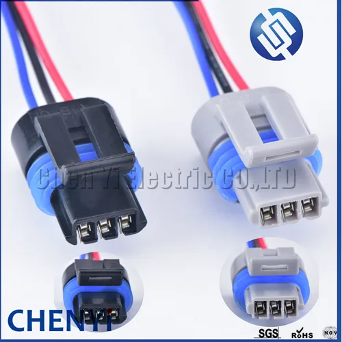 Imagen 1 del producto Sensor de posición de cigüeñal automático de 3 pines resistente al agua para enchufe de arnés de cableado de conector TPS 12162182 12162185 12162280 12162197