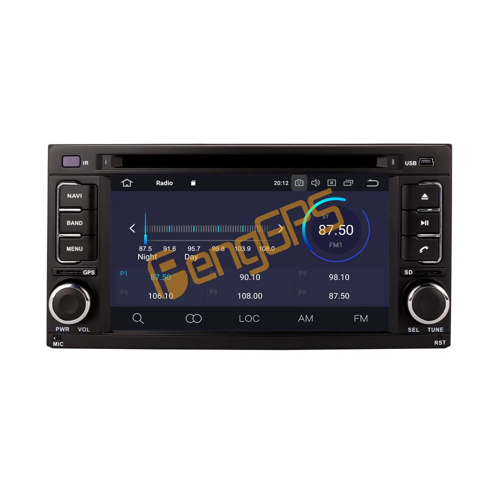 For Subaru Forester Impreza 2008 - 2013 ​Android Car Radio Stereo DVD Multimedia Player 2 Din Autoradio GPS Navi PX6 Unit Screen