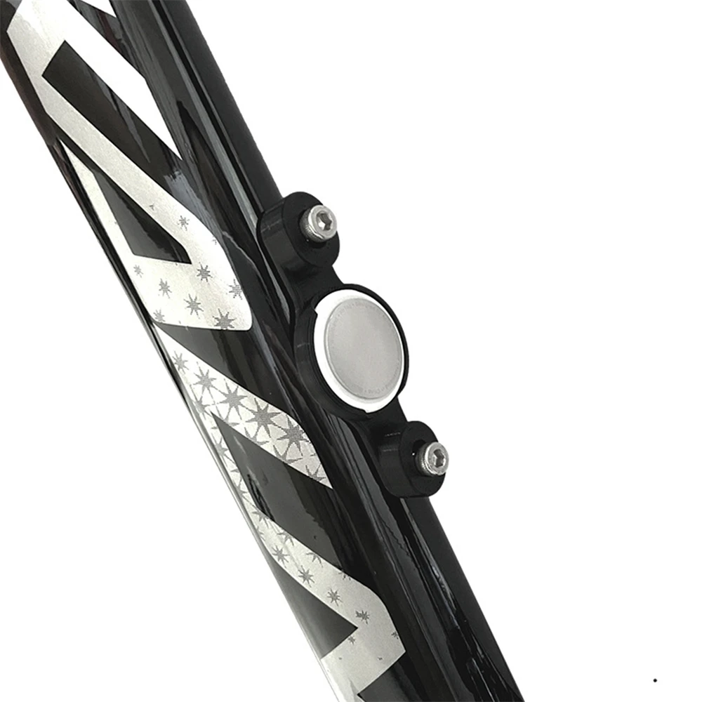 Instalasi Dudukan Pelindung Mount Tahan Lama Sepeda Gunung Pelindung Case Anti-Kehilangan Perangkat Botol untuk Airtag Tracker