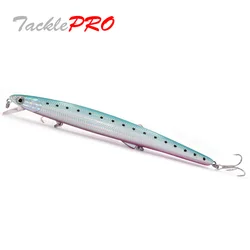 TacklePRO-M33 Floating Sea Big Minnow Fishing Lure, Big Hard Lure, Crankbaits, Wobbler, Swimming Baits, 25g, 175mm