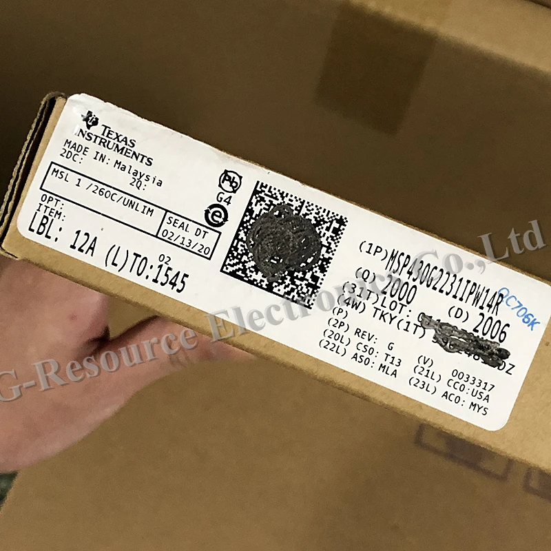 MSP430G2231IPW14R MSP430G2231 TSSOP14 Hỗn Hợp Tín Hiệu Vi Điều Khiển IC (Đánh Dấu G2231) Mới Ban Đầu