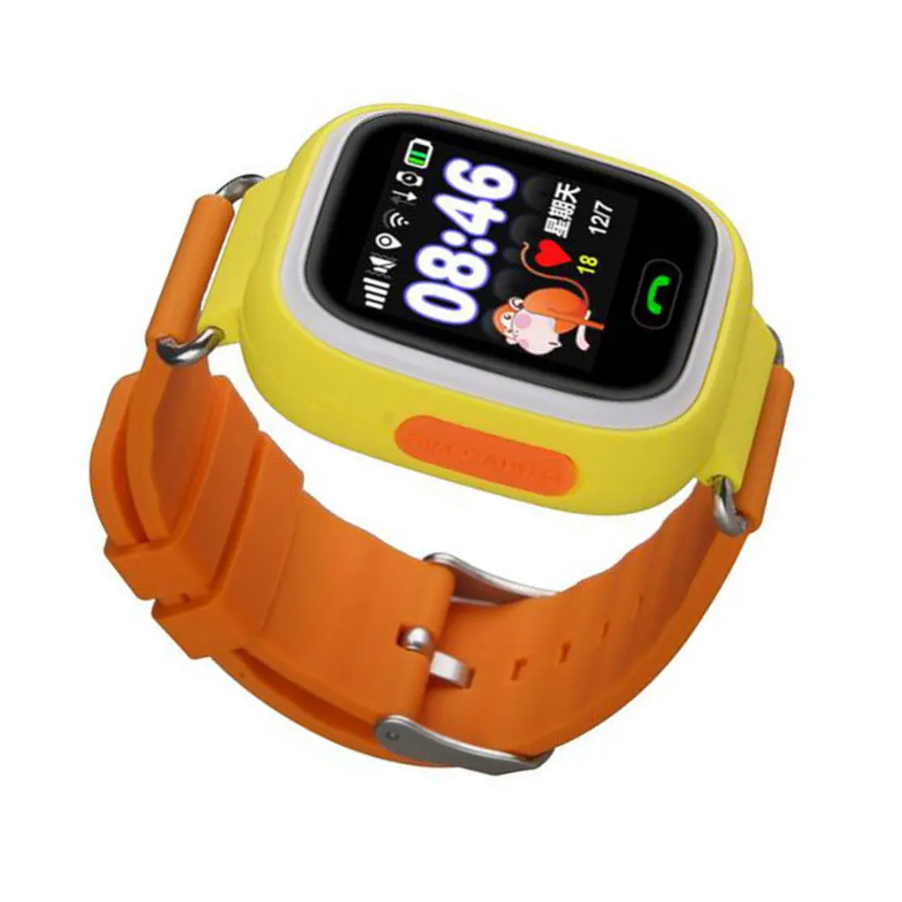 Q90 GPS Kid Smart Watch Baby Anti-lost Wristwatch SOS Call Location Device Tracker Smartwatch