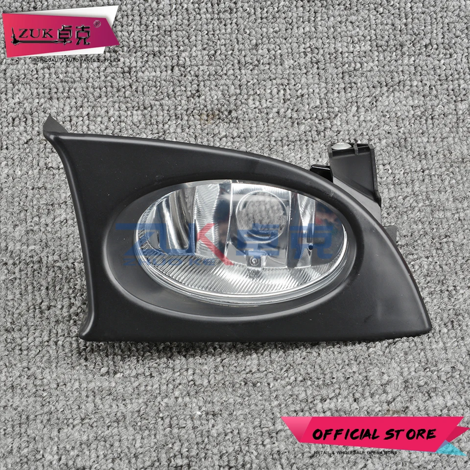 ZUK Front Bumper Fog Light Fog Lamp For HONDA FIT JAZZ GD1 GD3 2003 2004 2005 2006 2007 2008 OE# 33951-SAA-H11 33901-SAA-H11