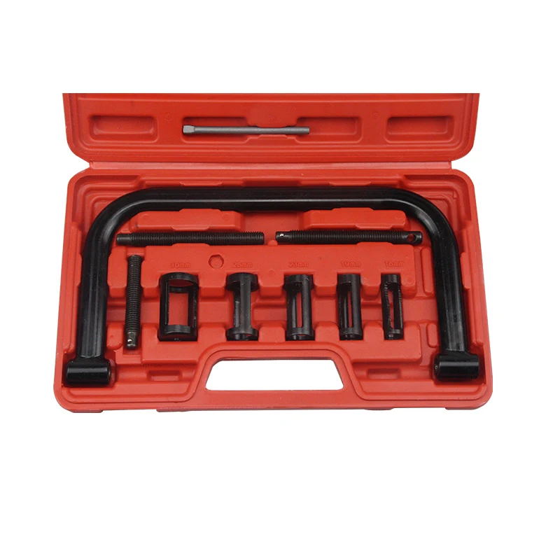 10Pcs/Set Valve Spring Compressor Kit Removal Installer Tool For Car  Motorcycle Engines Spring Compressor