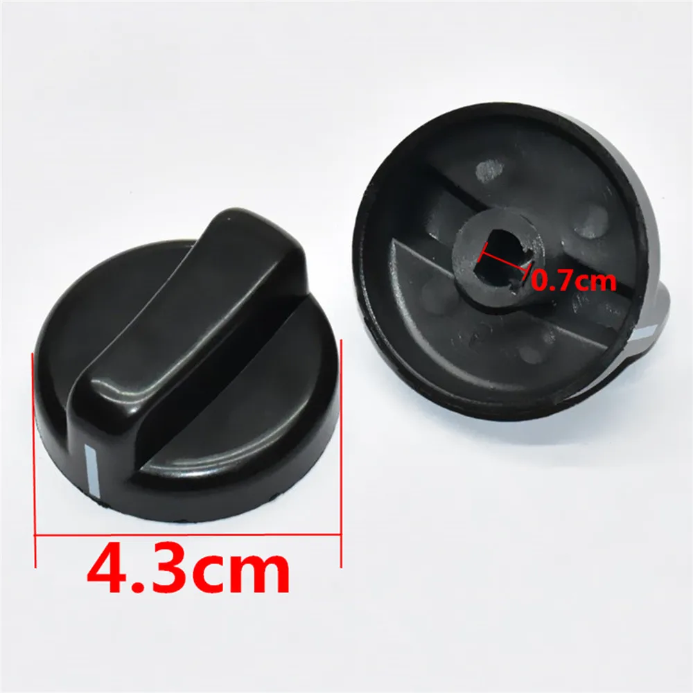 6pcs Control Knobs Universal Gas Stove Control Knobs Replacement Ignition Rotary Switch Cooking Stove Repair Accessories