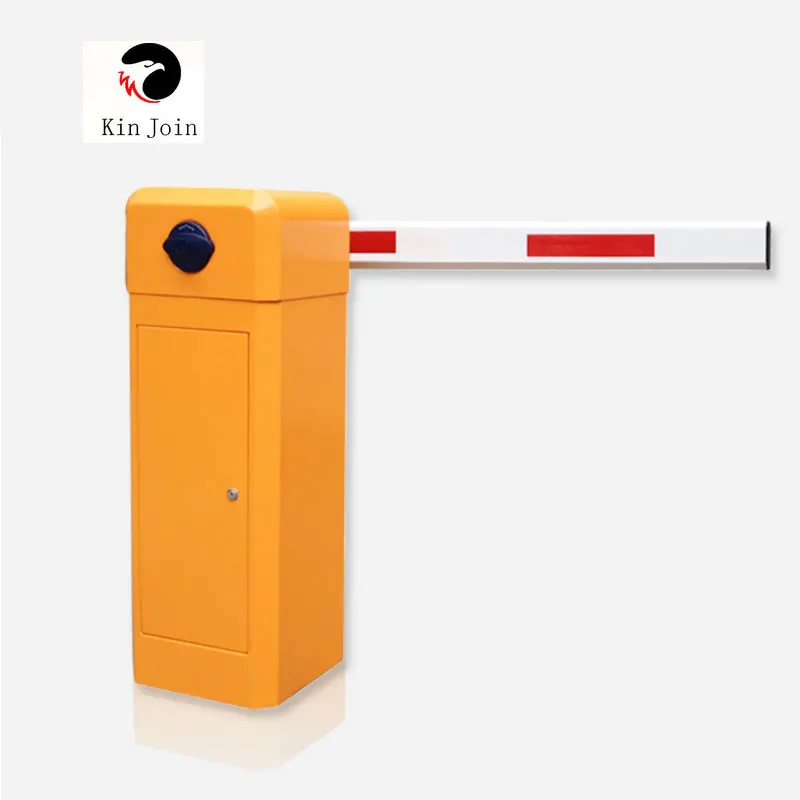 KinJoin Electronic Car Park Barrier Gate Automatic Parking Lot Barrier Gates