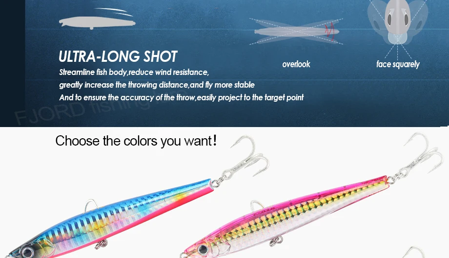 FJORD 105mm 30g Sinkender Köder Köder Unterwasserfischen Easy Shiner Hechtköder Großer Kurbelköder Alles für Angelzubehör – Detail 7