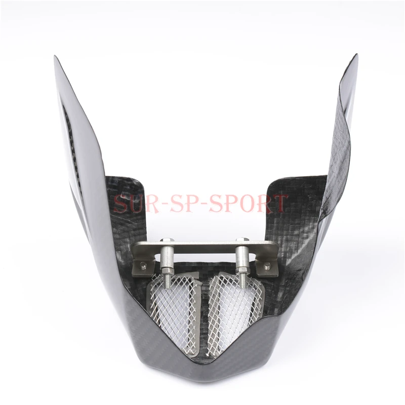 Lower Bottom Belly Pan Cover Spoiler Kit Fairing Cowling For Ducati Monster 696 796 1100 Full Carbon Fiber 100%