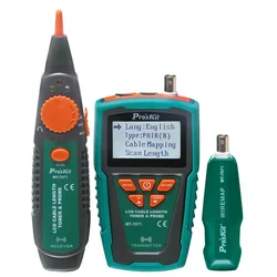 Proskit MT-7071 cavo di rete tester linea finder LCD cavo audio lunghezza linea checker strumento di pattuglia