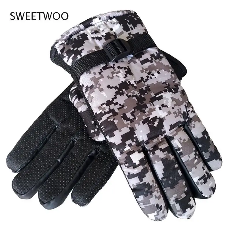 Men's Winter Military Tactical Gloves Waterproof Thermal Anti-Slip Outdoor Hunting Hiking Fishing Skiing Snow Gloves