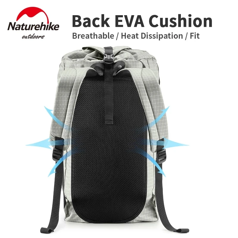 Imagem -04 - Naturehike Mochila de Montanhismo 20l Bolsa de Ombro Impermeável Ultraleve para Caminhadas ao ar Livre Mochila de Viagem para Acampamento para Homens e Mulheres