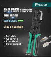 Proskit CP-376N 6P/8P network Wire ratchet Crimper Cable Cutter Wire Stripper Stripping Tools EZ-RJ11/RJ45 Crimping Pliers