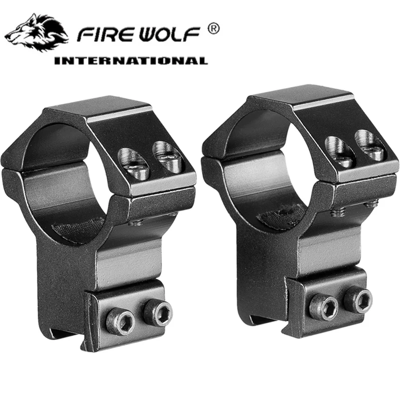 2pcs Rifle Tactical High Profile 30mm Scope Rings 11mm Dovetail Rail Mount 2pcs universal roll bar mount led light interior utv dome light work light for utv atv polaris rzr truck off road pickup boat