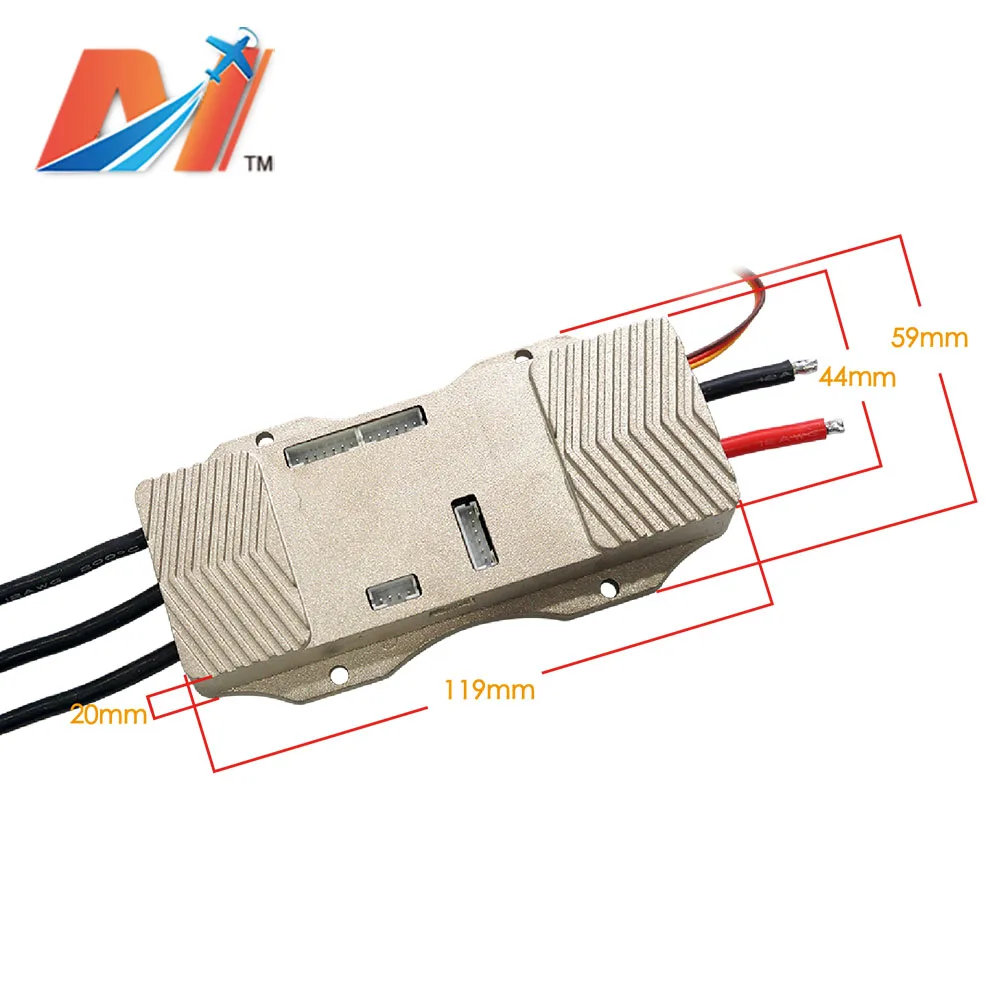 لوح تزلج كهربائي بقشرة ألومنيوم ، روبوت سيارة ذكي ، ESC ، VESC ، V4 ، V6 ، صب تبريد ، 50A