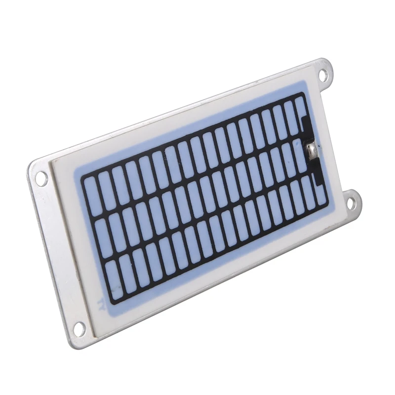 Placa de ozono de 7 G/H, generador portátil para el hogar, accesorios de cerámica integrados