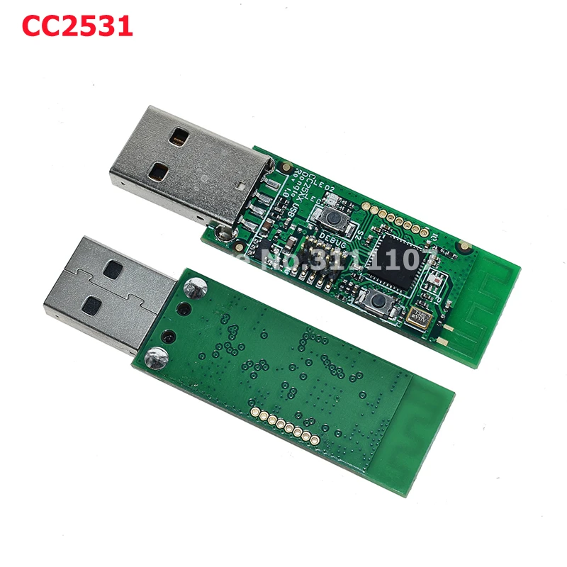 Wireless Zigbee CC2531 Sniffer Bare Board Packet Protocol Analyzer Module USB Interface Dongle Capture Packet Module