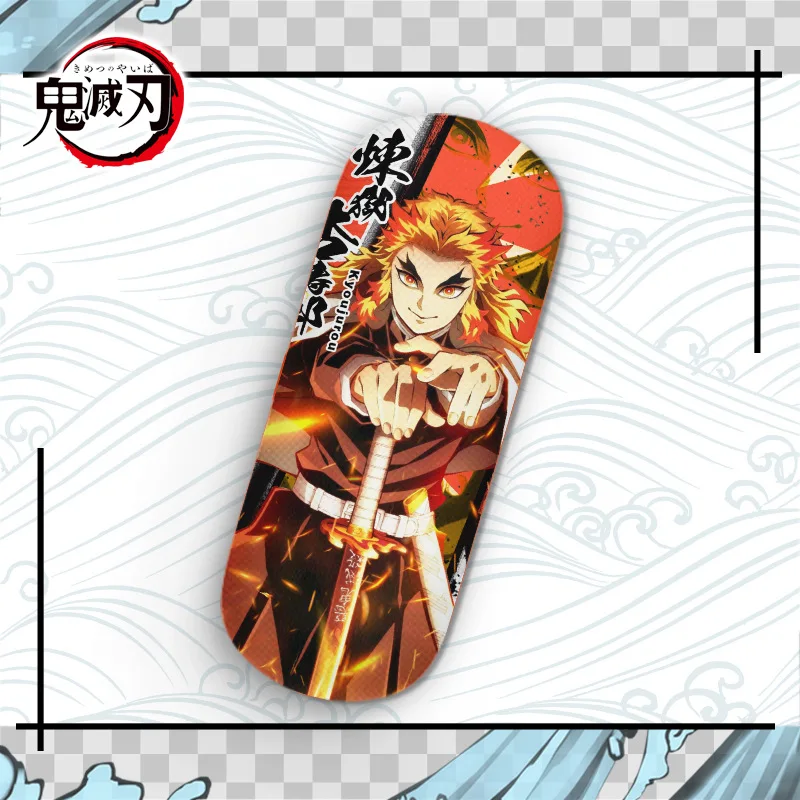 Anime Demon Slayer Glasses Case Kamado Tanjirou Kamado Nezuko Anime Cosplay Eyeglass Case  Leather Metal Myopic Glasses Box