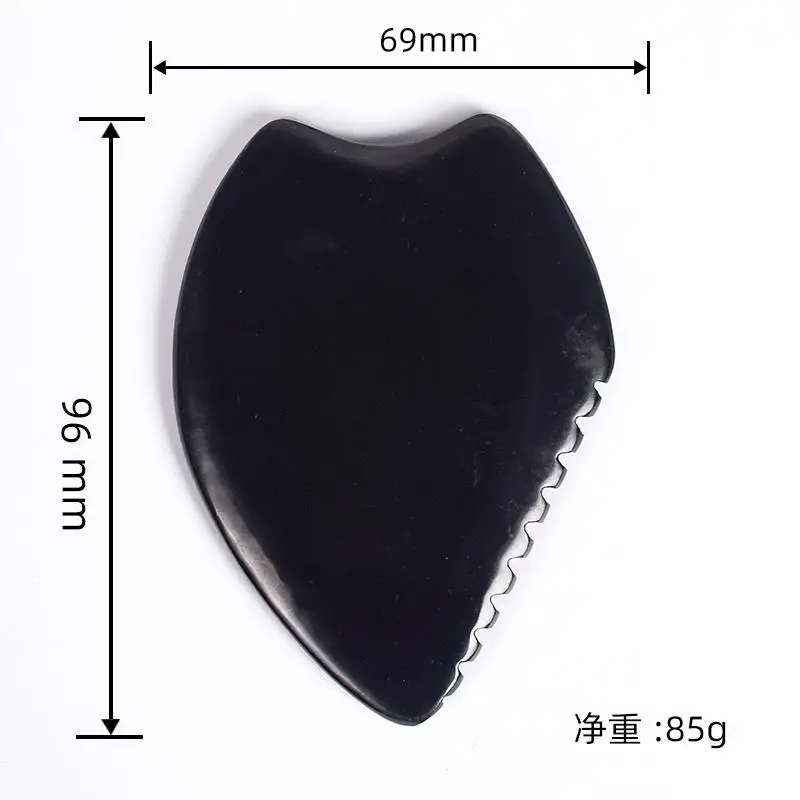 Natural Stone Face Gua Sha Tool China Bian Shi Massager Crystal Quartz Skin Care Head Comb Body Health guasha Scraper