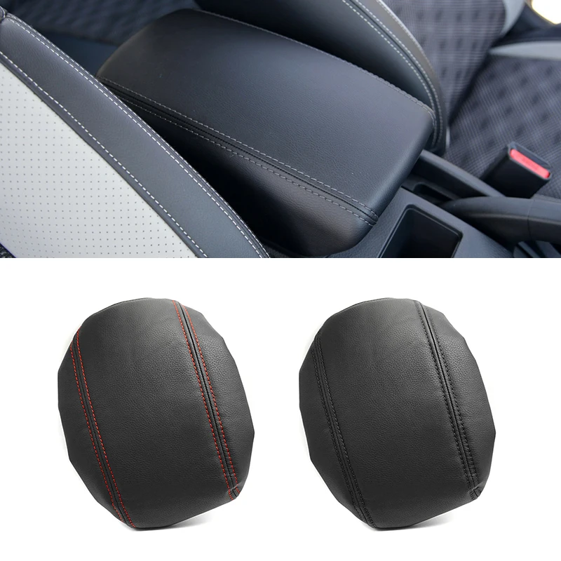 

For Nissan Qashqai 2008 2009 2010- 2017 PU Leather with Sponge Car Interior Center Console Lid Armrest Box Protection Cover Trim