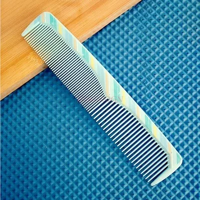 2pcshair comb straight Soft toothed plastic two women's candy color sweet straight hair hair straightening bends not easy break