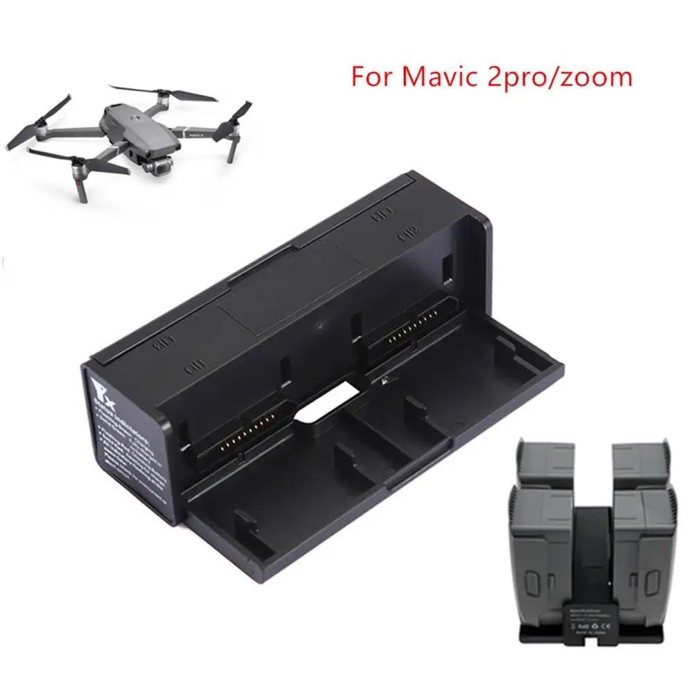 

For DJI Mavic 2 Pro/Zoom 4 in 1 Battery Steward Parallel Charging Hub Board Charger Adapter With Digital Smart Display Accessory