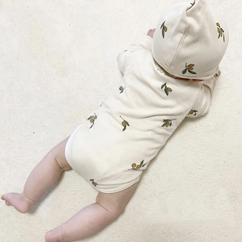 0-24M Newborn Kid Baby Girls Boys Clothes Autumn Winter Long Sleeve Print Romper Cute Cotton Jumpsuit New born Lovely Body suit