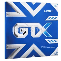 Goma de tenis de mesa LOKI GTX PRO (geniva adhesiva con esponja de poros grandes) esponja de Ping Pong Original WANG HAO LOKI GTX