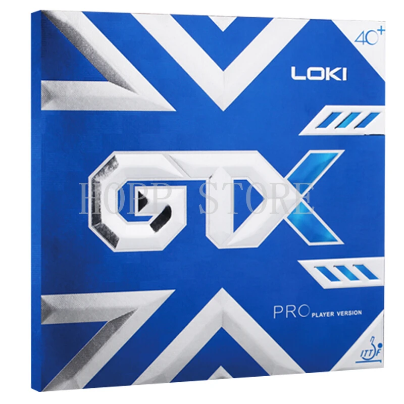 LOKI GTX PRO Table Tennis Rubber (Sticky Offensive with Large Pore Sponge) Original WANG HAO LOKI GTX Ping Pong Sponge