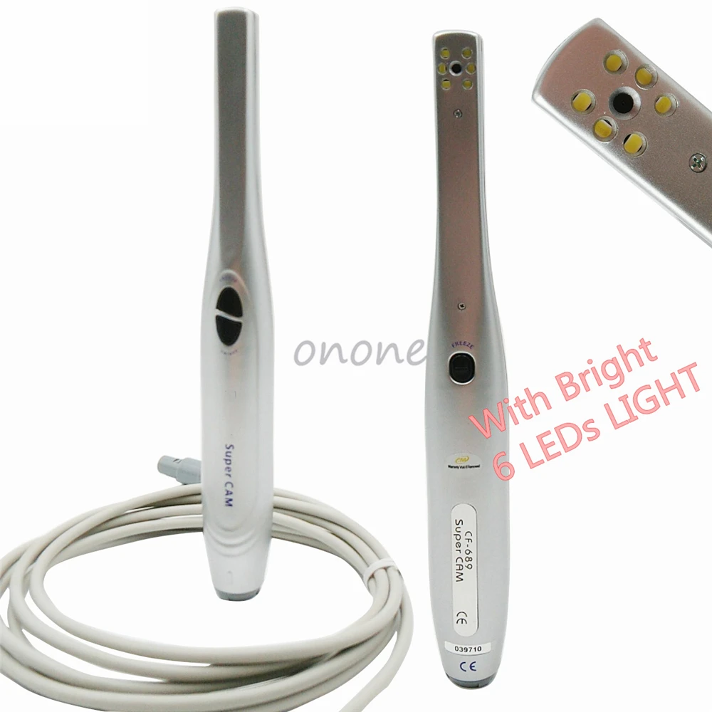 Good Quality Dental Super Cam CF-689 Intraoral Camera Sony CCD USB 2.0 Intra Oral Camera Dental Oral Camera