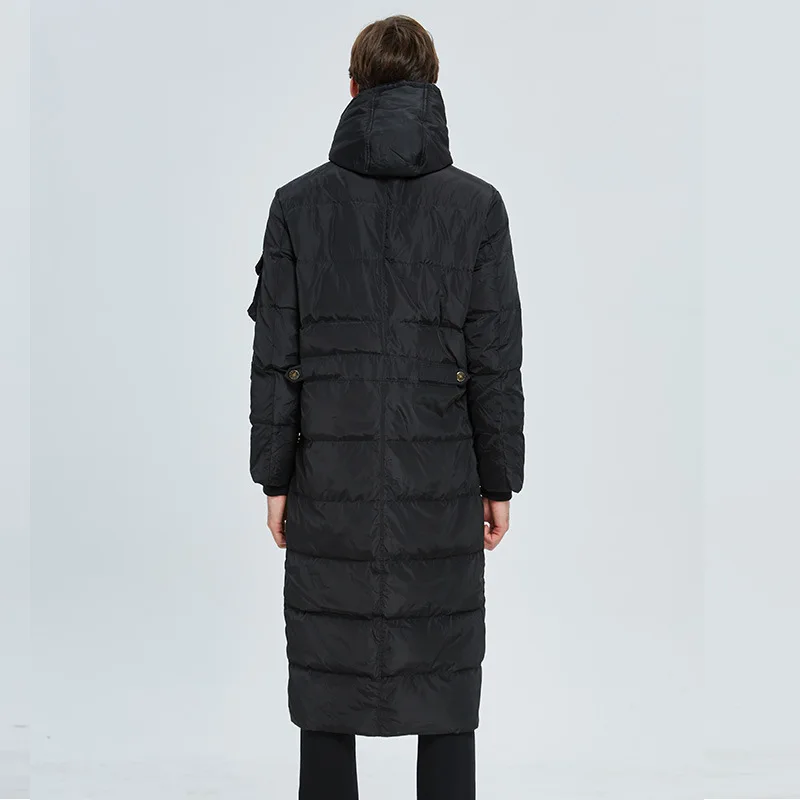 2020 Herfst Winter Mannen Lange Jas Parka Heren Warm Casual Parka Jas Middellange Lange Waterdichte Verdikking Hoed Jasje parka Mannen