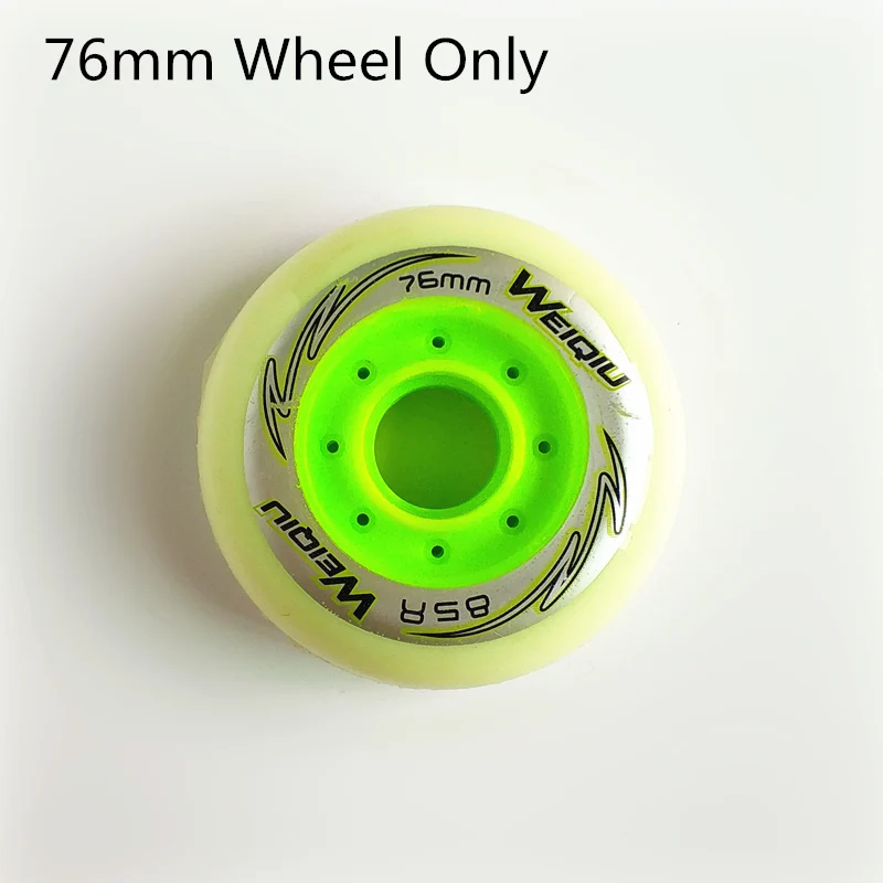 [80mm] 8 pcs/set 85A Rollers Inline Skates Slide Slalom Skates Wheel For Kids Adult Powerslide Patines skating Roller Wheels