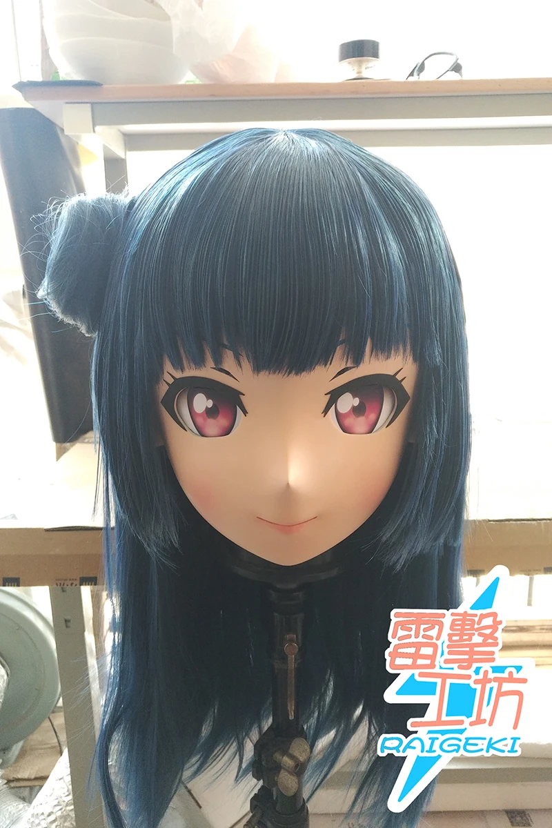 

(X-KM178)Quality Handmade Female/Girl Resin Japanese Cartoon Character Animego Cosplay Kigurumi Mask Crossdresser