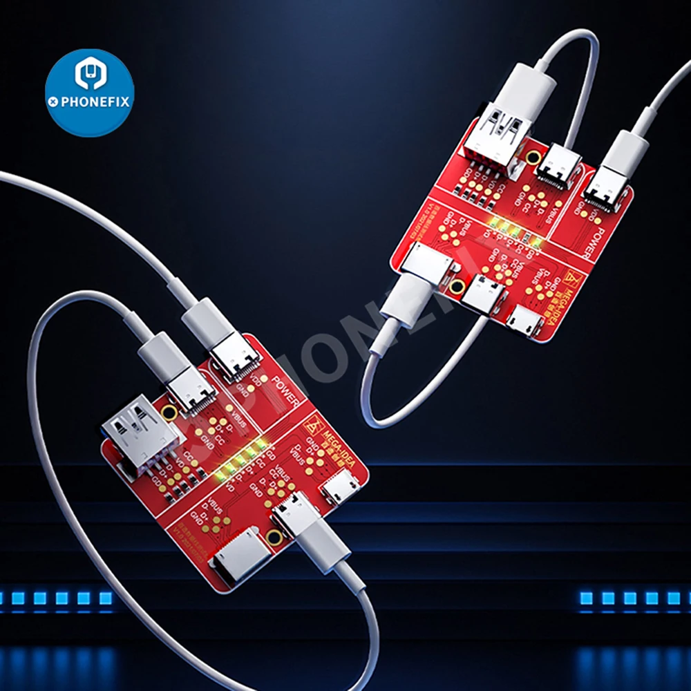 QianLi Mega-iDea Data Cable On-Off Detection Board USB Type-c Line Test Tools