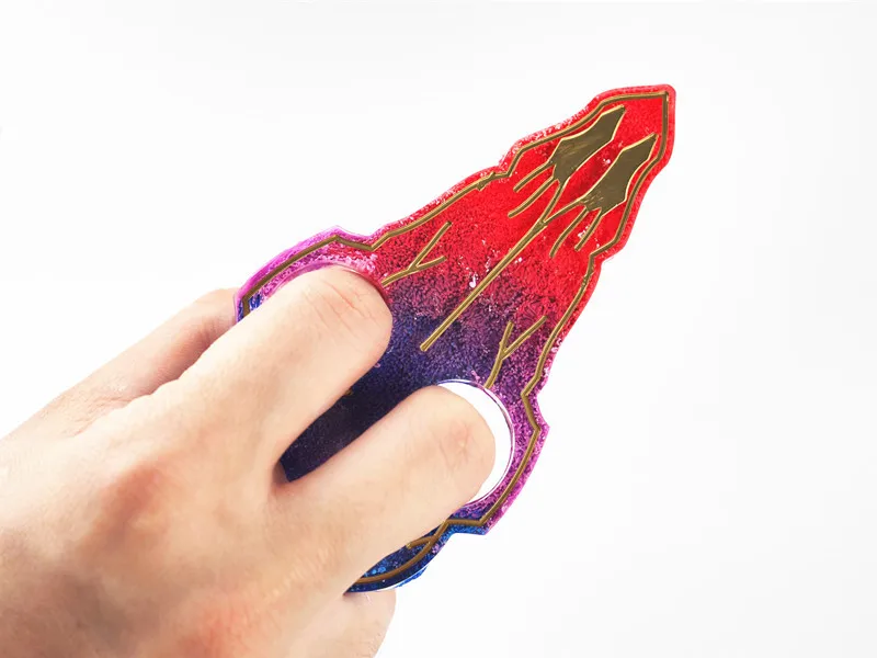 6-in-1-Epoxid-Ring-Set, Schlüsselanhänger, Silikonformen für Bastelarbeiten, Schlüsselanhänger, Harzform, Katzenklaue, Verteidigungsschädel, individueller Schlüsselanhänger, Selbstverteidigung – Detail 7