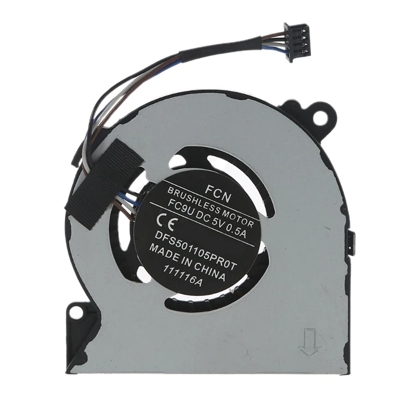 

CPU Cooling Fan for HP Elitebook 820 G1 Quiet 5V 0.5A 4-pin Portable Laptop GPU Cooler Radiator DFS501105PR0T