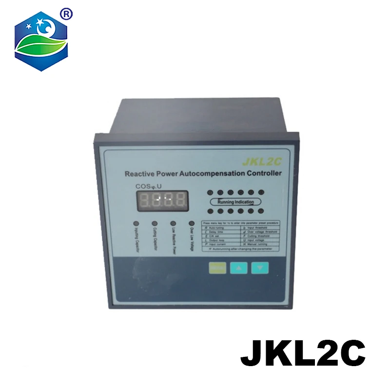 

JKL2C power factor controller for power factor correction bank 220v 50hz 6step for power factor meter