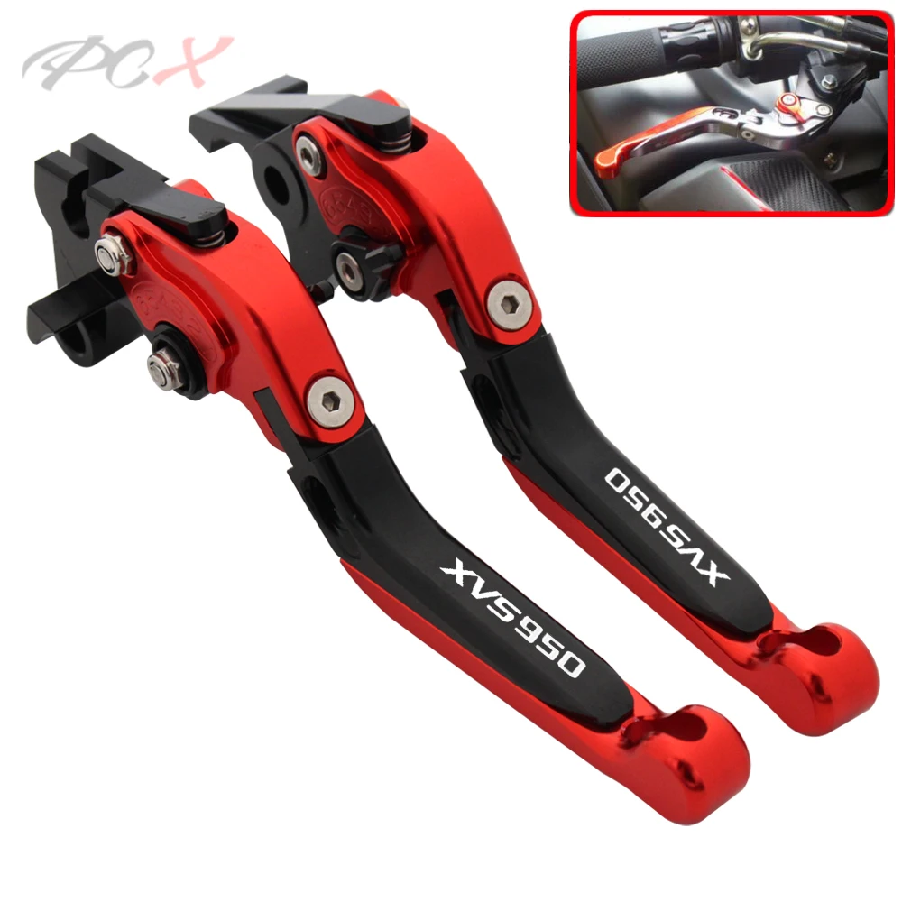 

For Yamaha XVS950 XVS 950 BOLT C SPEC/BOLT R SPEC Motorcycle CNC Aluminum Adjustable Folding Fold Extendable Brake Clutch Levers