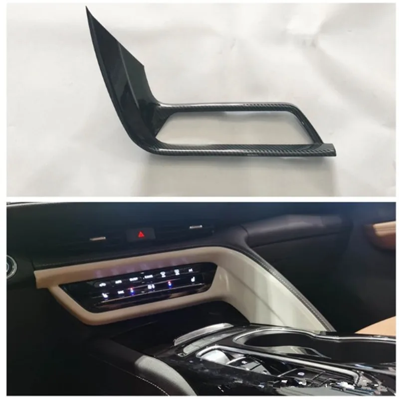 

Для Buick Envision S 2020 кнопки управления приборной панели автомобиля AC рамка обшивка крышка ABS украшение для стайлинга автомобиля авто аксессуары