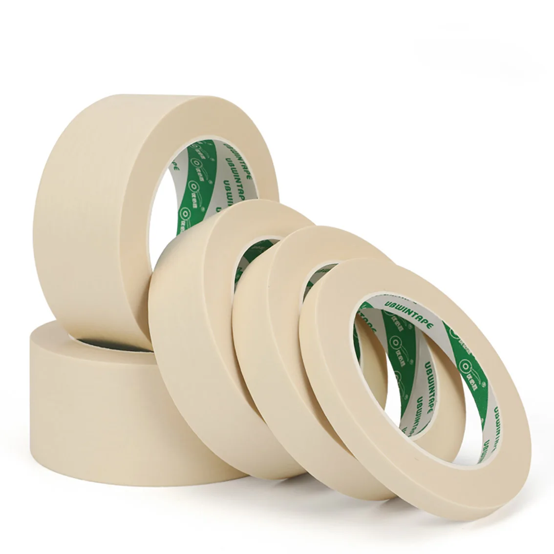 Cinta adhesiva de alta viscosidad para decoración de interiores y exteriores, rollo de 50 m/rollo de pegatinas de pintura en aerosol para coche, ancho de 8-60mm