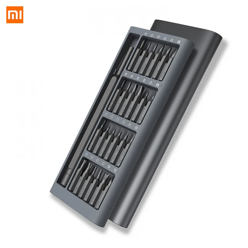 Imagem -05 - Xiaomi Mijia Wiha Chave de Fenda 24 em Kit de Precisão 60hrc Magnético Bits Xiomi Casa Kit Ferramentas de Reparo para Casa Inteligente